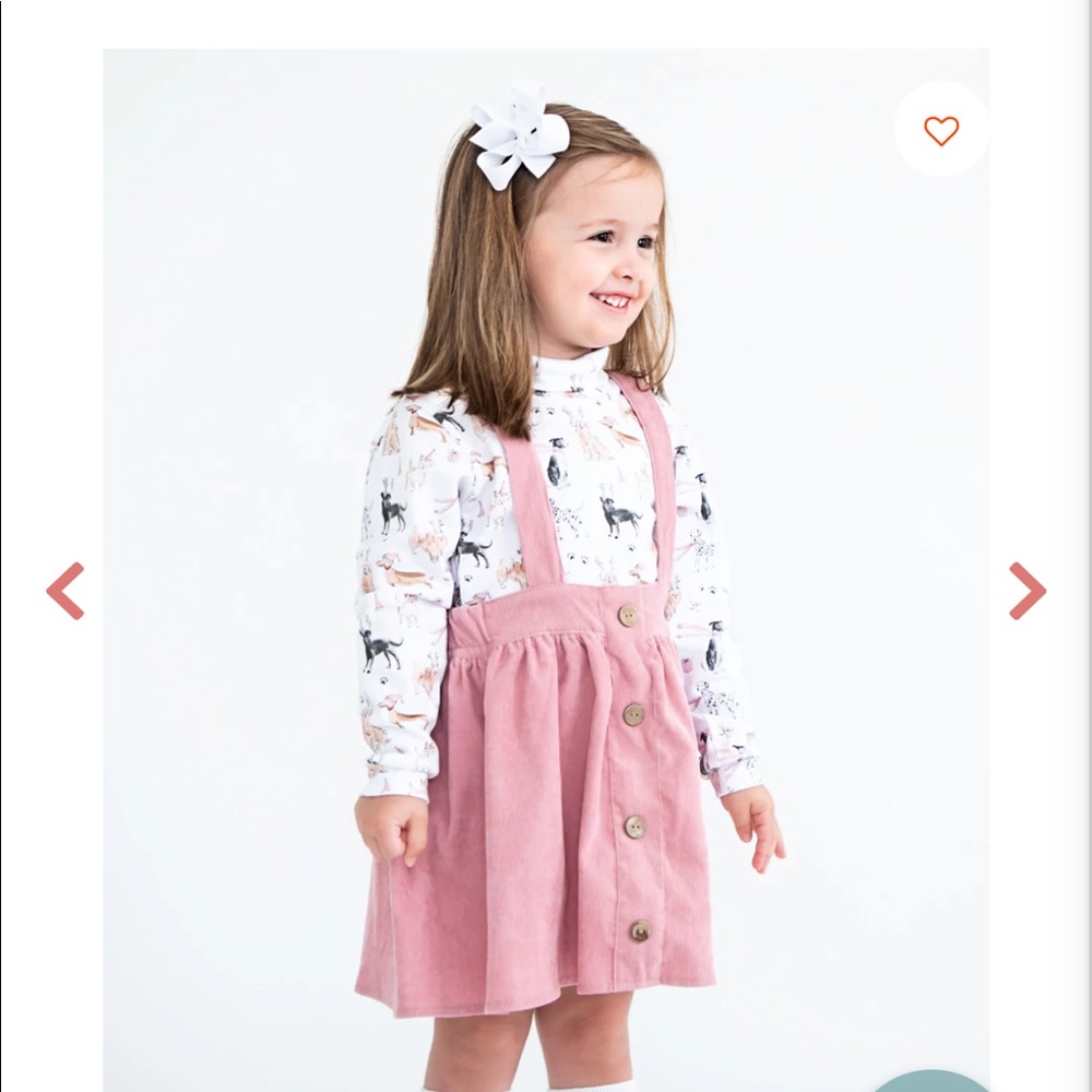 Pima Cotton Polar Pups Turtleneck- 3T